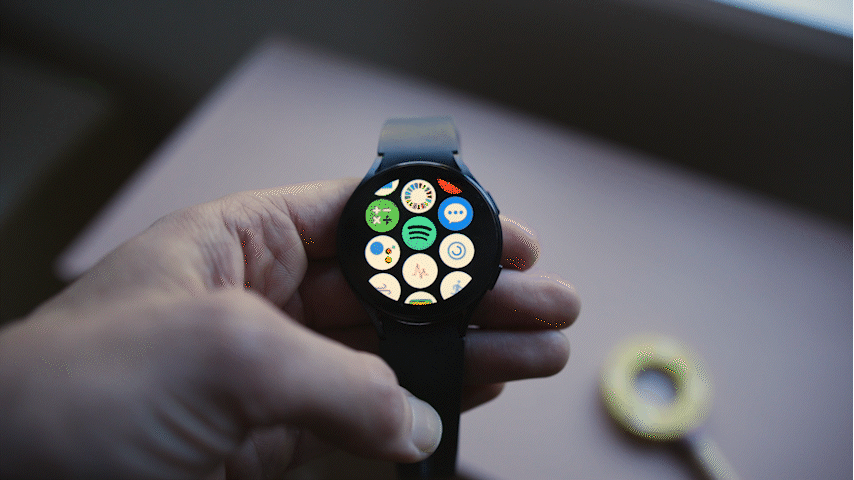 Spotify-app på Samsung Galaxy Watch5