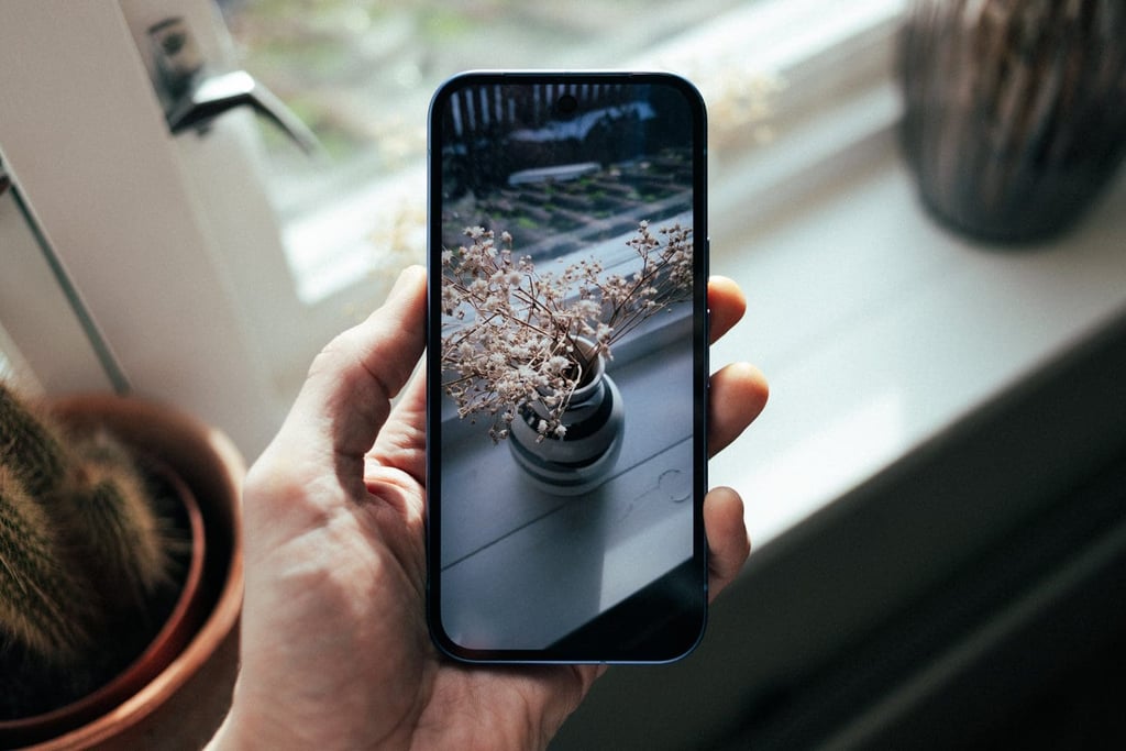 Nærbilde med fin bakgrunnsuskarphet tatt med Google Pixel 10a