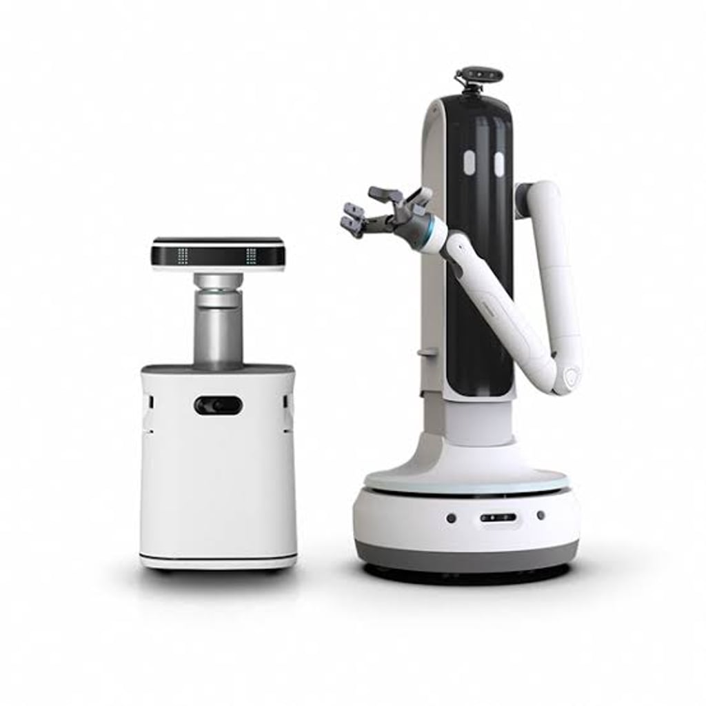 En humanoid robot, illustrasjonsbilde