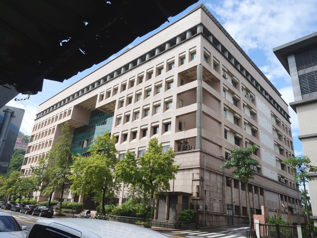 Myndighetsbygning i Taipei, Taiwan
