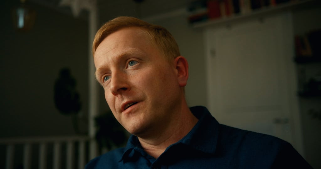 Einar Tryti i nærbilde under intervjuet
