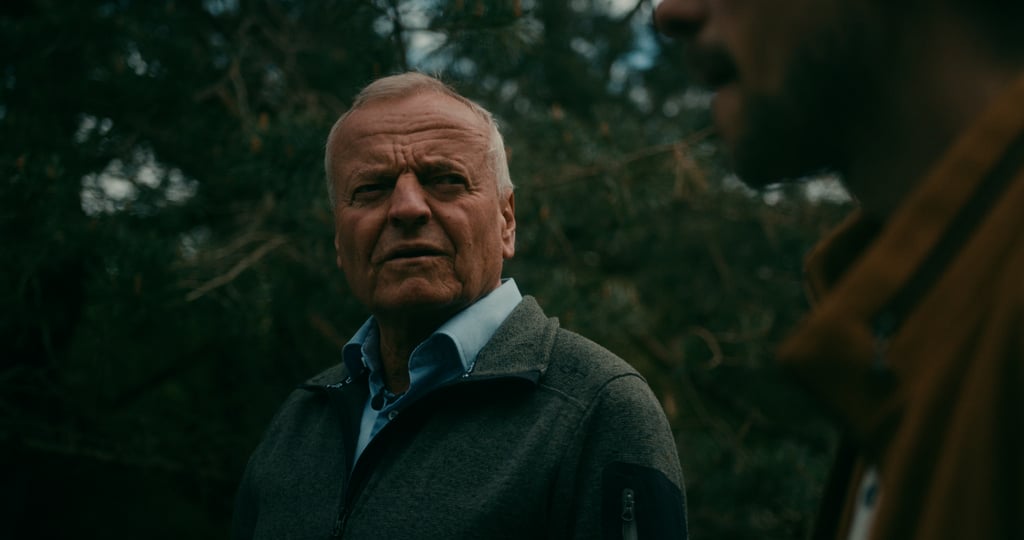 Manfred Spitzer utendørs under vandreintervjuet