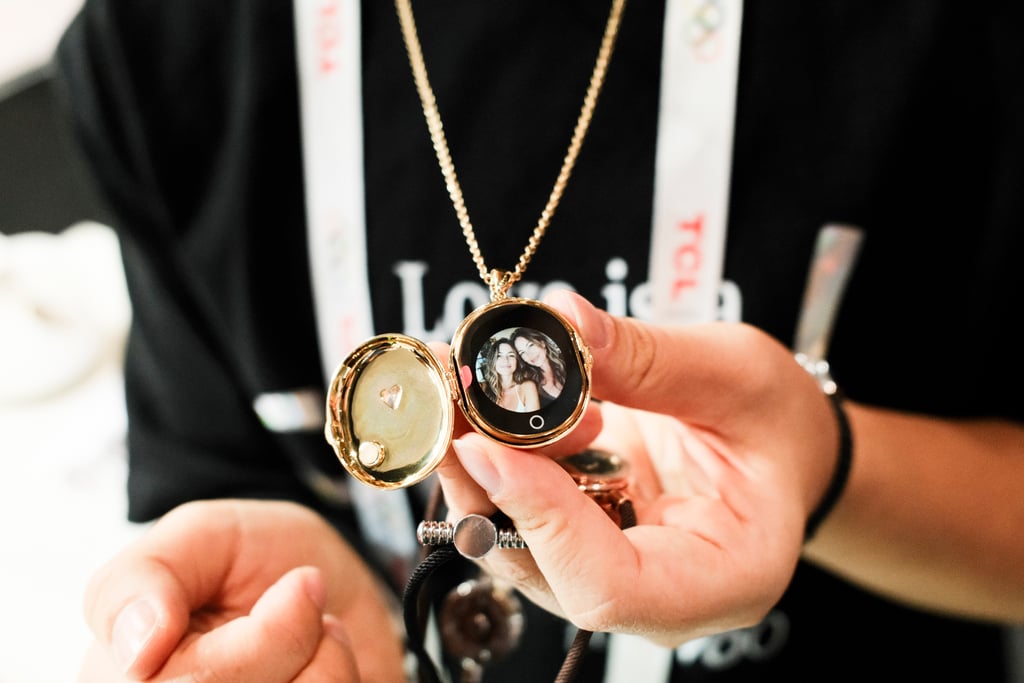 Totwoos Smart Locket-medaljong med innebygd skjerm